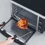 Severin TO 2058 Back und Toastofen mit Umluftfunktion 1800W schwarz
