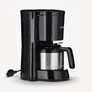 Severin KA 4835 Kaffeemaschine mit Thermokanne 1000W schwarz/silber