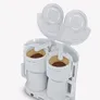 Severin KA 9314 Duo-Filterkaffeemaschine mit 2 Thermokannen 1000W weiß
