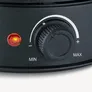 Severin FO 2470 Fondue 1500 W Edelstahl schwarz