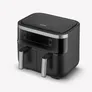 Severin FR 2453 Doppel-Heißluftfritteuse 2x 3,8l schwarz