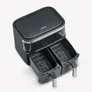 Severin FR 2453 Doppel-Heißluftfritteuse 2x 3,8l schwarz