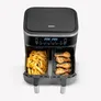 Severin FR 2453 Doppel-Heißluftfritteuse 2x 3,8l schwarz