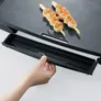 Severin KG 2397 Tischgrill mit Gussplatte 2200W schwarz