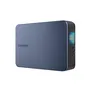 Toshiba Canvio Gaming 4 TB 2.5 Zoll USB 3.0 Micro-B (5Gb/​s) Dark Grey Metallic externe Festplatte HDD
