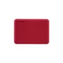 Toshiba Canvio Advance 2 TB 2.5 Zoll USB 3.0 Micro-B (5Gb/​s) Rot externe Festplatte HDD