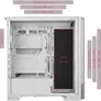 MSI MPG VELOX 300R Airflow PZ Midi Tower Gaming Gehäuse, Seitenfenster, Weiß
