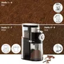 Rommelsbacher EKM 200 Kaffeemühle mit Scheibenmahlwerk 110W