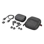 Poly Voyager Free 60 UC Carbon Black Earbuds + BT700 USB-C Adapter + Basic-Ladeetui