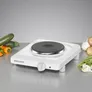 Rommelsbacher THL 1097 Einzel-Kochplatte 145 mm Ø 1000W weiß Feueremailliert