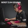 Logitech PRO X Superlight 2 Magenta Gaming Maus, Kabellose LIGHTSPEED Technologie, Hero 2 Sensor, 44.000 DPI, 8000Hz