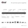 Club 3D 12-1 USB-C® Triple Display PD3.0 100W Dockingstation + Ladegerät