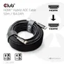 Club 3D HDMI™ Hybrid AOC Kabel 8K60Hz/4K120Hz 50m St./St. schwarz
