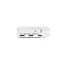 POWERCOLOR AMD Radeon RX 9060 XT Hellhound Spectral White OC 16GB GDDR6 Grafikkarte HDMI/3xDP