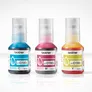 Brother BTD180CLVAL Original Tintenflaschen Cyan, Magenta, Gelb für je. Ca. 5.000 Seiten