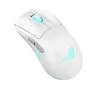ASUS ROG Keris II Origin Wireless RGB eSports Maus Weiß, 42.000 dpi, 2.4 Ghz, Bluetooth, USB-C