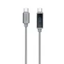 4smarts USB-C Kabel DigitCord 100W 1,5m Grau