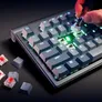 Cherry XTRFY MX 8.3 TKL Wireless Gaming Tastatur Schwarz | Hot-Swap, MX2A-Switches Red, 2.4 Ghz, Bluetooth, RGB