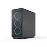 Fractal Design Epoch Black TG RGB Light tint ATX Gaming Gehäuse Mesh Seitenfenster