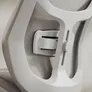 Fractal Refine Gaming Chair Fabric Light/ Hellgrau | Synchro-Tilt Mechanismus, Rückenlehne mit integrierter Lordosenstütze
