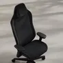 Fractal Refine Gaming Chair Alcantara Dark | Synchro-Tilt Mechanismus, Rückenlehne mit integrierter Lordosenstütze