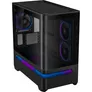 ASUS Prime AP202 mATX Gaming Gehäuse mit Seitenfenster schwarz