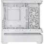 ASUS Prime AP202 mATX Gaming Gehäuse mit Seitenfenster weiß
