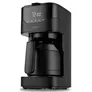 Medion MD18458 Kaffeemaschine mit Thermoskanne matt schwarz