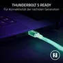 Razer Thunderbolt™ 5 Dock Chroma | 4K Tripple Display @144 Hz, M.2-Speicherslot, 140W PD, 250W Netzteil