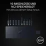 Razer Thunderbolt™ 5 Dock Chroma | 4K Tripple Display @144 Hz, M.2-Speicherslot, 140W PD, 250W Netzteil