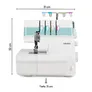 Medion LIFE® MD19169 Overlock-Nähmaschine SO90 türkis