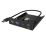 RaidSonic Icy Box IB-HUB1419-i3 USB Hub und Card Reader für 3,5” Schacht