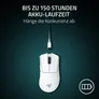 RAZER DeathAdder V4 Pro Weiß Gaming-Maus, ergonomisch, kabellos, 45.000 DPI, 2.4 GHz, Bluetooth
