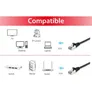 Equip 606106 Patchkabel, Cat.6A, S/FTP, 5m, Schwarz