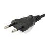 EQUIP 112161 Hochwertiges Netzkabel, C7 auf 2pin Euro, 3m