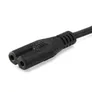 EQUIP 112161 Hochwertiges Netzkabel, C7 auf 2pin Euro, 3m
