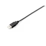 EQUIP 128521 USB 2.0 A auf Mini-B Kabel, 1.8m , Schwarz