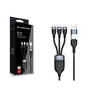 Conceptronic ETTA06B15 USB 3-in-1 PD3.0 100W Ladekabel 1.5m