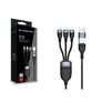 Conceptronic ETTA06B15 USB 3-in-1 PD3.0 100W Ladekabel 1.5m