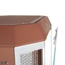 THERMALTAKE The Tower 600 Mid Tower ATX Gehäuse Sichtfenster mocha mousse
