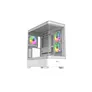 THERMALTAKE View 290 ARGB Snow White Midi Tower ATX Gehäuse Sichtfenster weiß