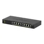 NETGEAR 8-Port PoE Gigabit Ethernet Unmanaged Essentials Switch (GS308LP): mit 8 x PoE+ bei 60 W, erweiterbar, Desktop-, Wand- oder Rack-Befestigung