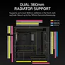 CORSAIR Frame 5000D RS ARGB Schwarz Midi Tower ATX Gaming Gehäuse
