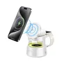 4smarts Qi2 Charging Station Aura Sound weiß
