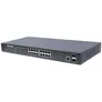 Intellinet 16-Port Gigabit Ethernet PoE+ Web-Managed Switch mit 2 SFP-Ports