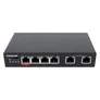 Intellinet 6-Port Fast Ethernet Switch mit 4 PoE-Ports (1 x High-Power PoE)