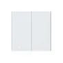 Aqara Smart Wall Switch H1 (No Neutral, Double Rocker) weiß (HomeKit)