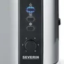 Severin AT 2589 Automatik Toaster Edelstahl Silber