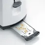 Severin AT 2234 Automatik Langschlitztoaster Start 1400W Weiß-Grau