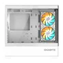 Gigabyte C201 Panoramic ICE Midi Tower Gaming Gehäuse mit Glasseitenfenster
